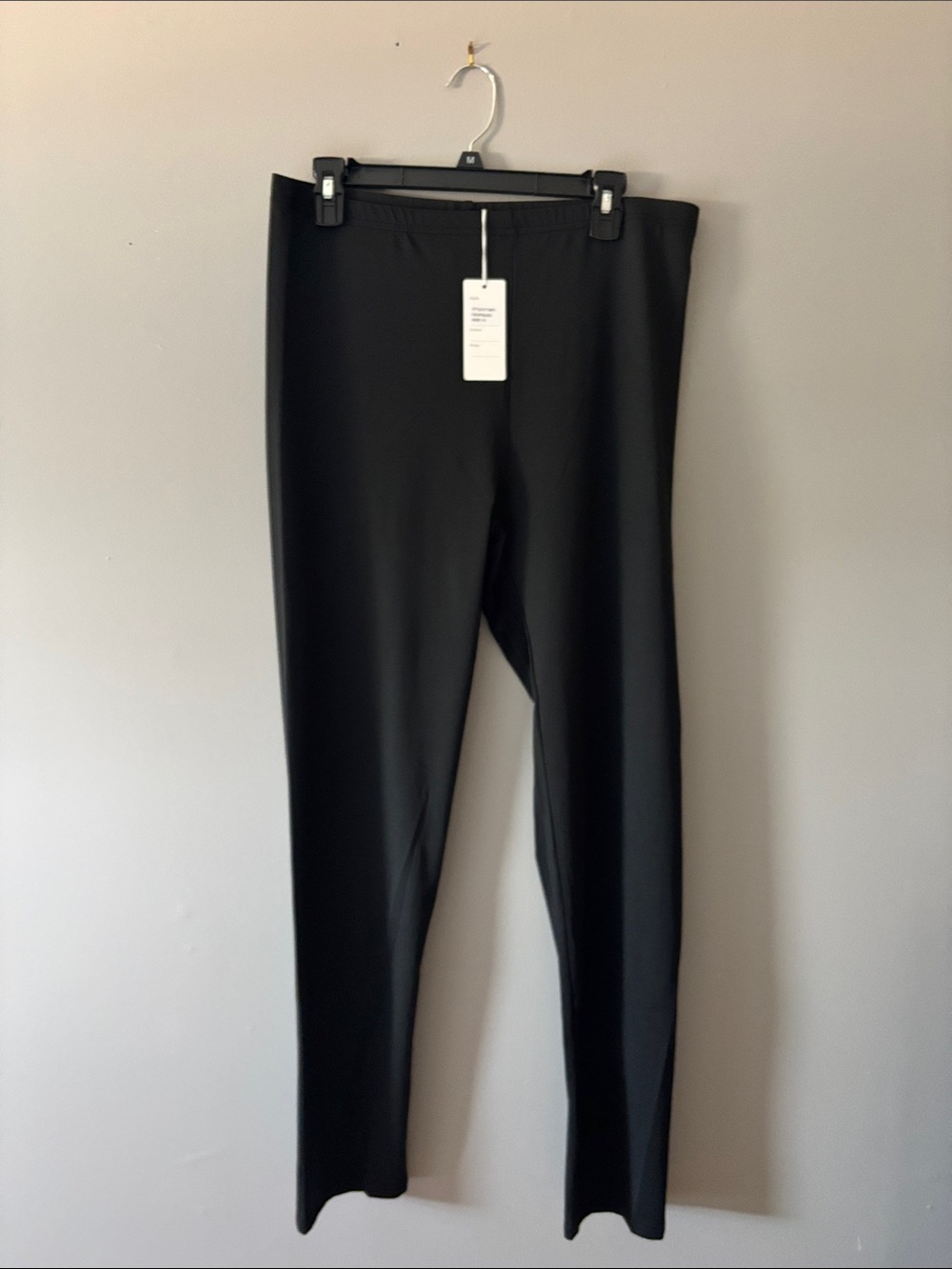 Daisy Black Stretch Waistband Leggings